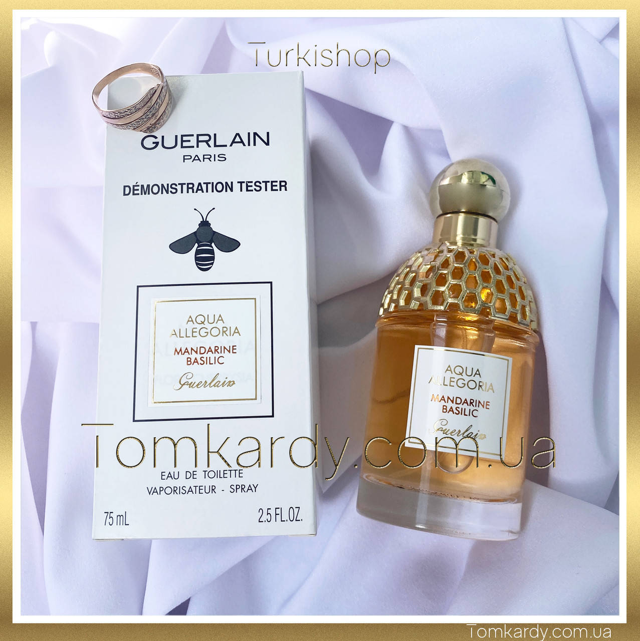 

Женские духи Guerlain Aqua Allegoria Mandarine Basilic [Tester] 75 ml. Герлен Мандарин Базилик (Тестер) 75 мл.
