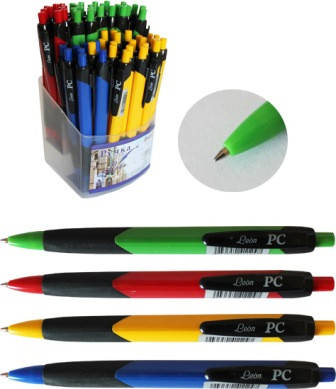 

Ручка шариковая Pen City "Leon" автоматическая 4 цвета 001773
