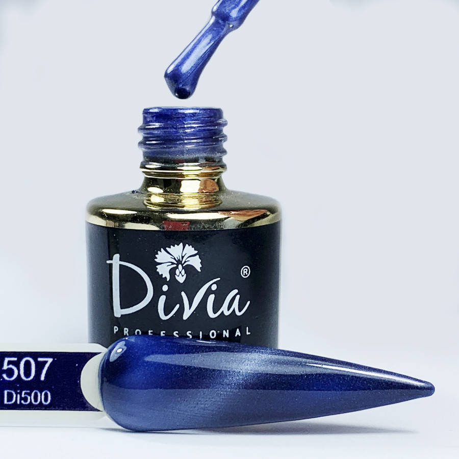 

Divia Гель-лак для ногтей Cat's Eye Di500 №507 (Синий)