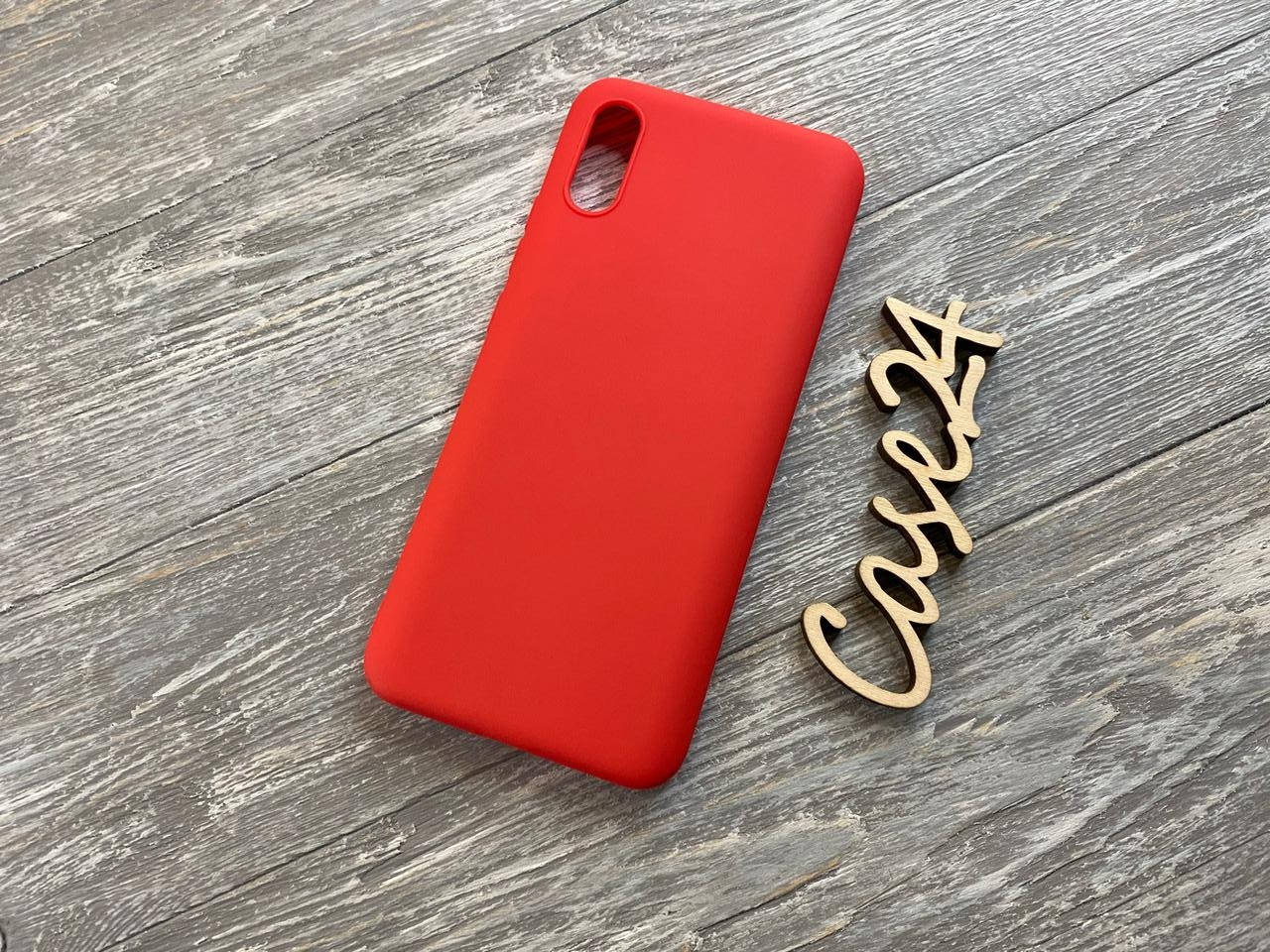 

Чехол накладка для Xiaomi Redmi 9A силиконовый чохол на сяоми редми 9а красный