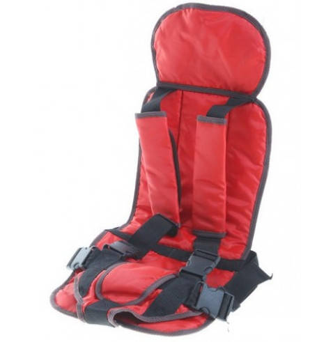 

Детское бескаркасное автокресло Berry Child Car Seat с подголовником 9-36 кг (Red), Красный