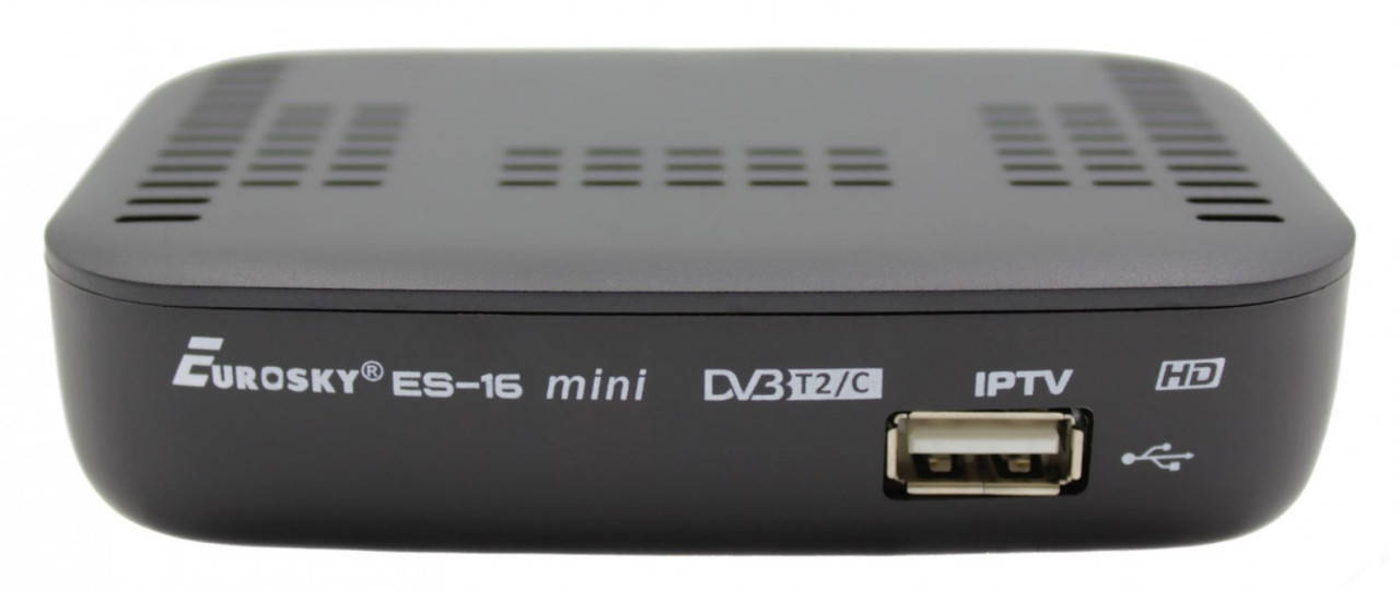 

EUROSKY ES-16 mini HD - Т2 Тюнер DVB-T2