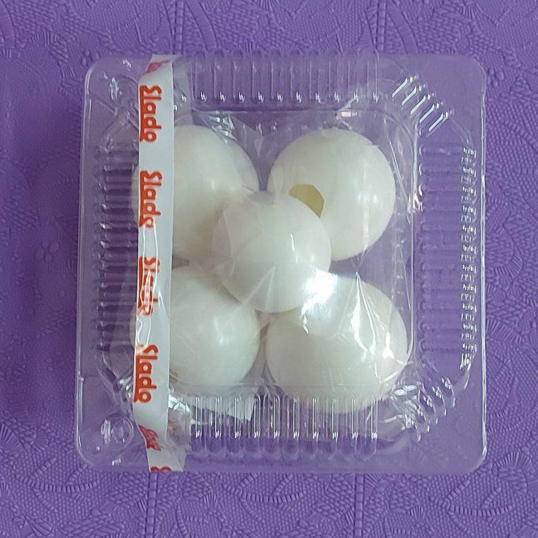 

Украшение на торт "Желейные шарики белые"