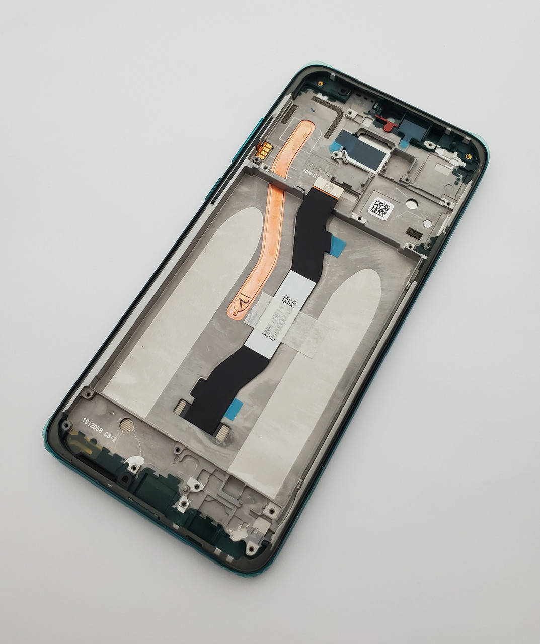 

Дисплей Xiaomi Redmi Note 8 Pro модуль зеленый Сервисный оригинал новый, Зелёный