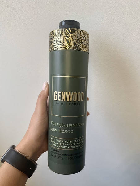 

Мужской шампунь Estel Alpha Homme Genwood для ухода за волосам, 1000 мл