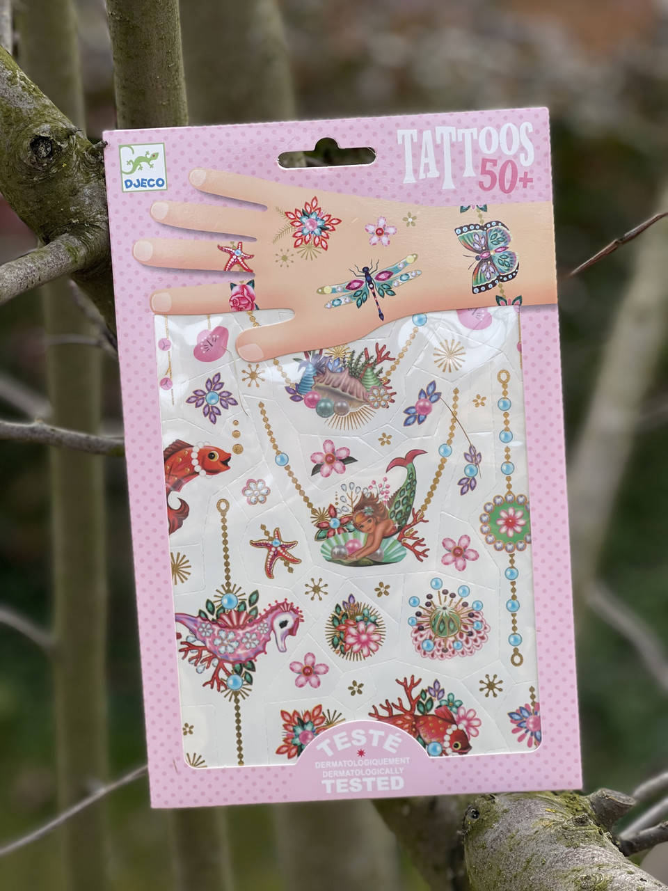

DJECO Набор временных татуировок, наклеек на тело "Фиона"