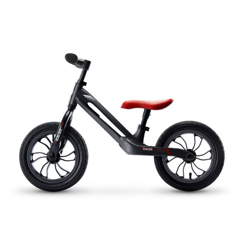 

Беговел детский Qplay RACER с надувными колесами Black/Brown черно-красный