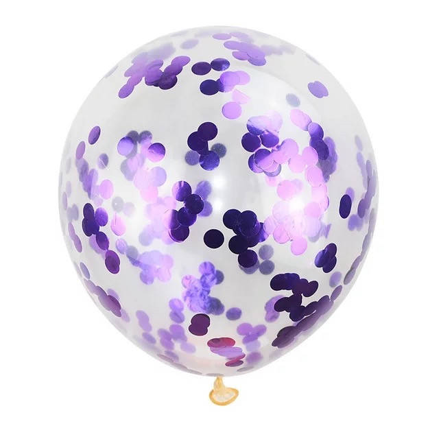 

Шары Конфетти фиолетовое 30см