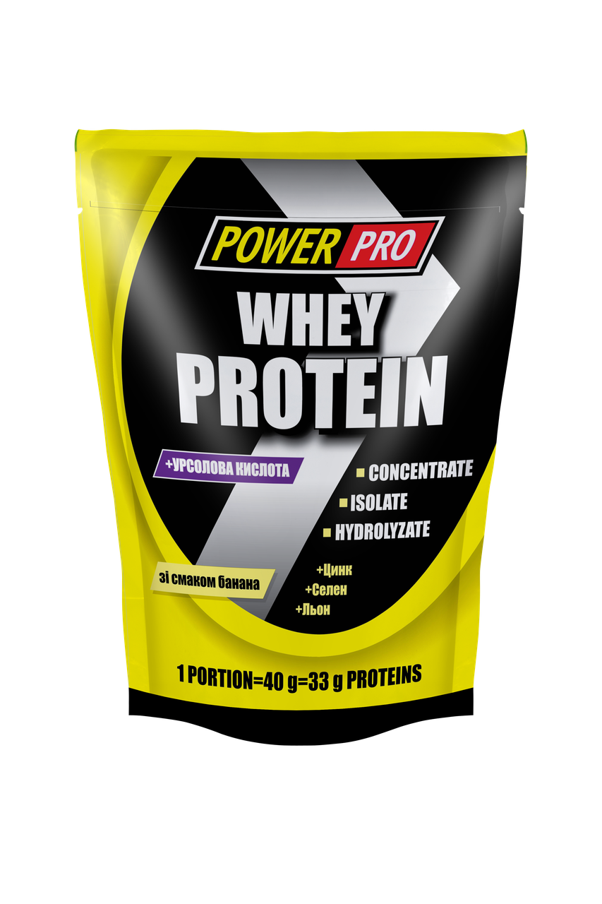 

Протеїн Power Pro Whey Protein 1 кг (банан)