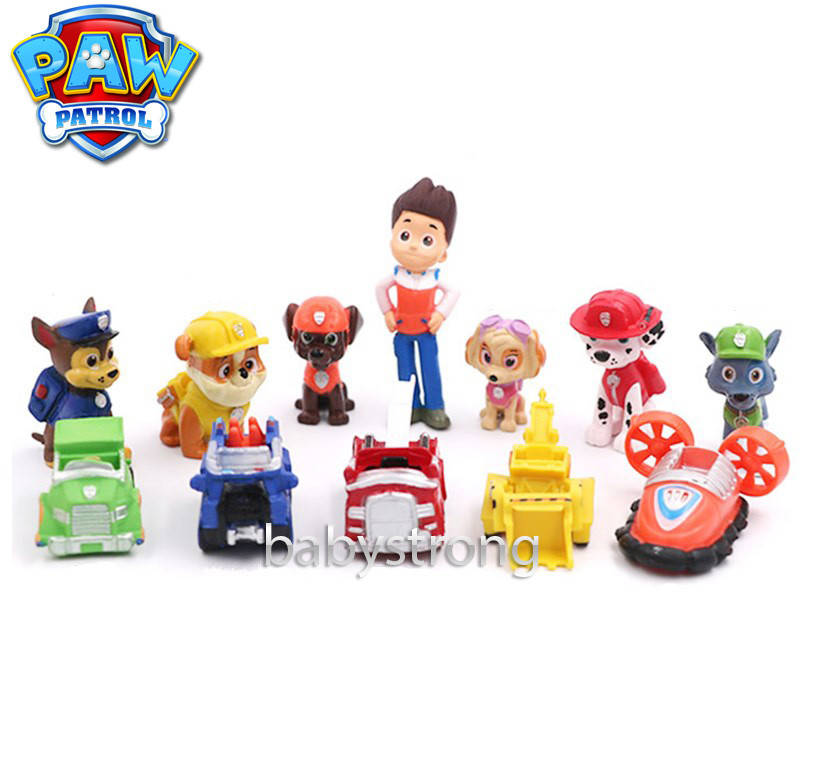 

Набор детских фигурок Щенячий патруль 12 шт 4-7 см Paw Patrol Игрушки