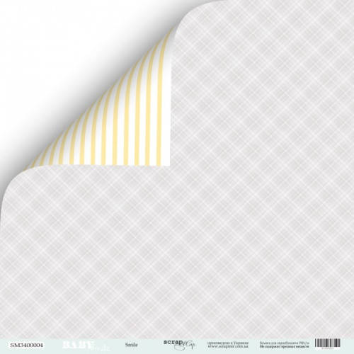 

Папір двосторонній - Smile - Smile Baby - Scrapmir - 30х30