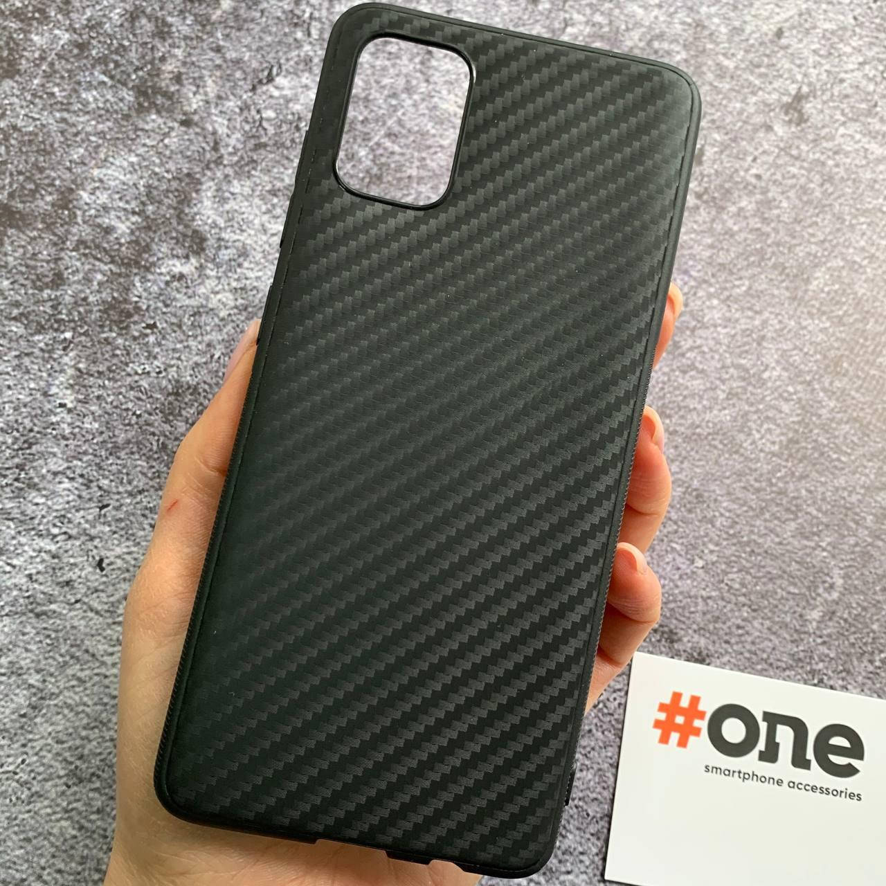 

Чехол для Samsung Galaxy A51 накладка тонкий карбоновый чехол для самсунг а51 черний CSl