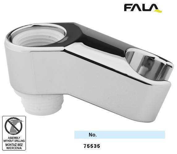 

Держатель лейки душа Польша пластик G 1/2 FALA-75535