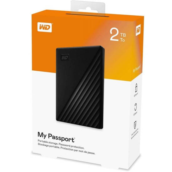 

WD 2TB My Passport диск