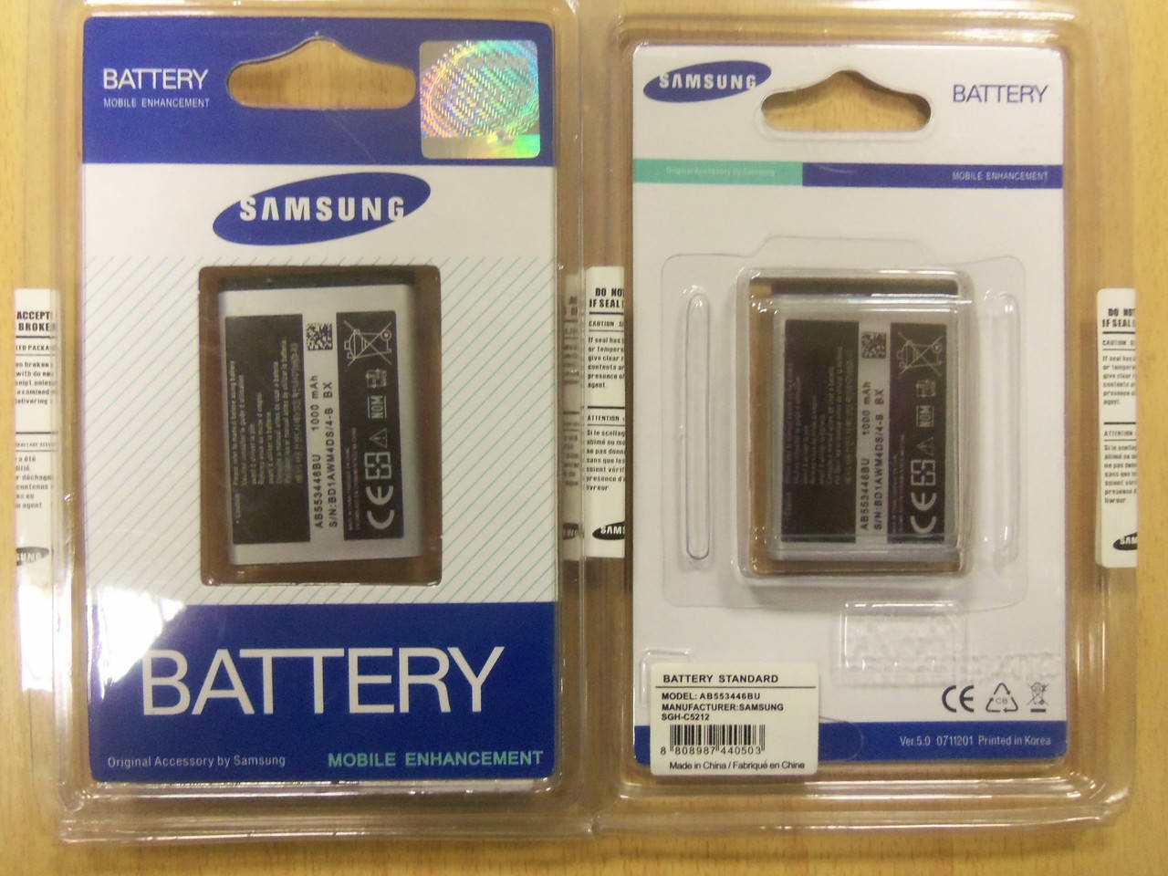 

Аккумулятор Samsung C5212 AB553446BU. (AAA)