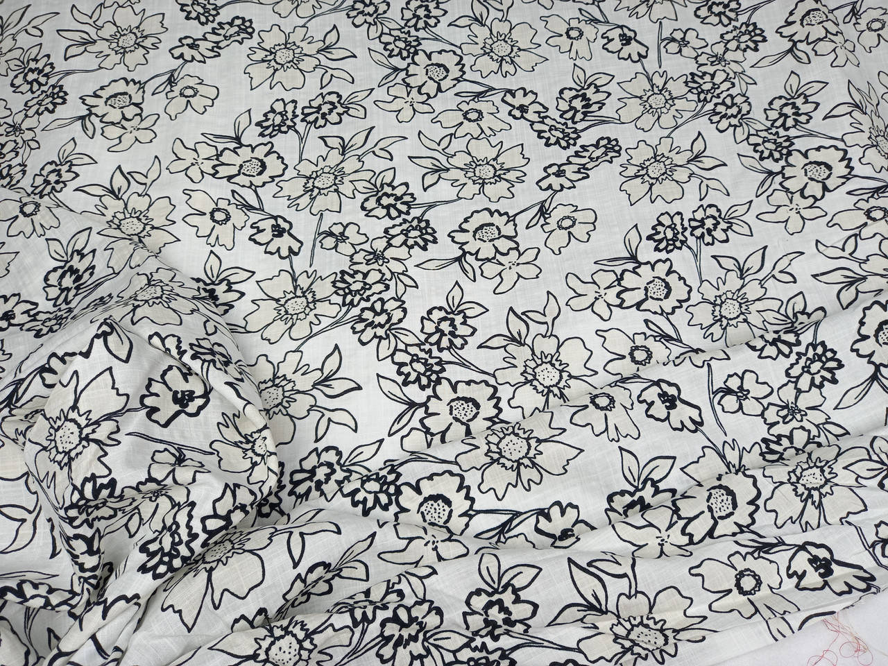 

Тканина натуральна хлопок, принт № 222