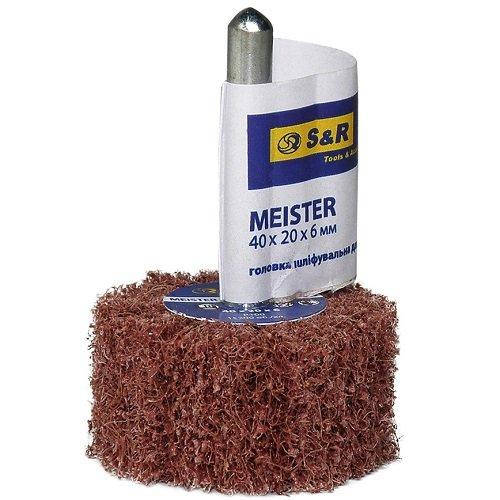 

Шлифовальная головка из нетканого материала S&R 40х20х6 100з 235426100