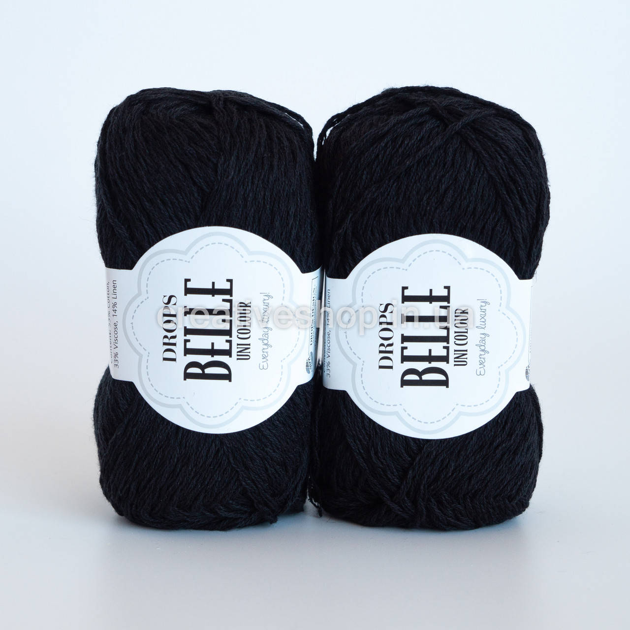 

Пряжа Drops Belle (цвет 08 black)