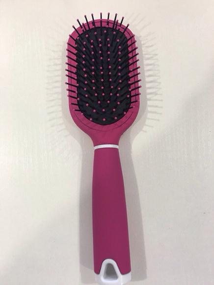 

Расческа прорезиненная розовая, Розовый