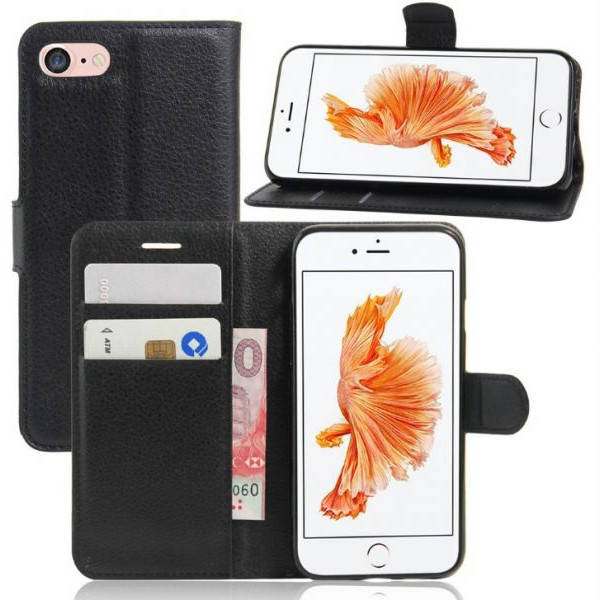 

Чехол-книжка Litchie Wallet для Apple iPhone 7 / 8 / SE 2020 Черный