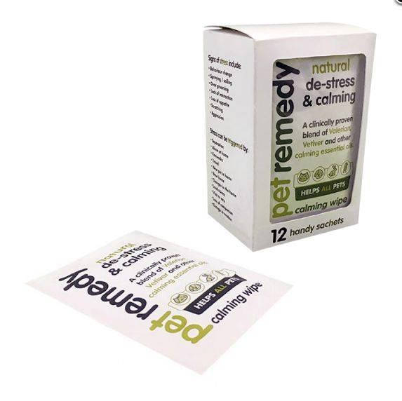 

Успокаивающая салфетка для животных Pet Remedy в индивидуальном саше, 1 шт