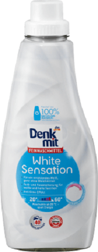 

Гель для стирки белого белья DENKMIT White Sensation