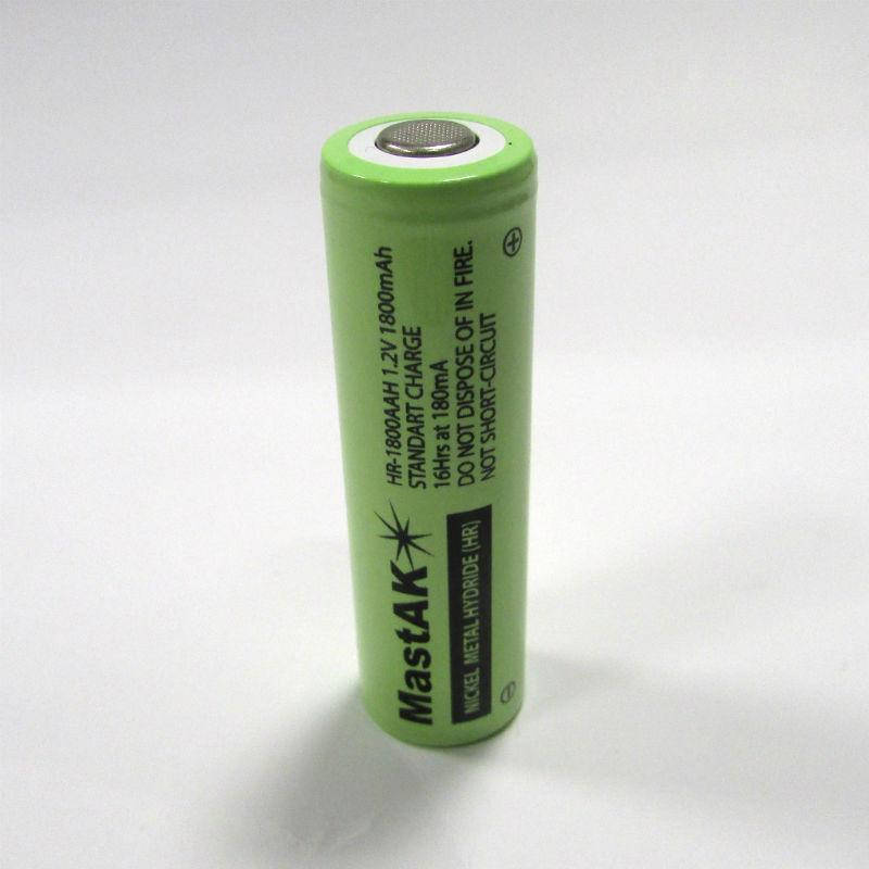 

Аккумулятор технический MastAK AA/HR6 1,2V 1800mAh (Ni-Mh)