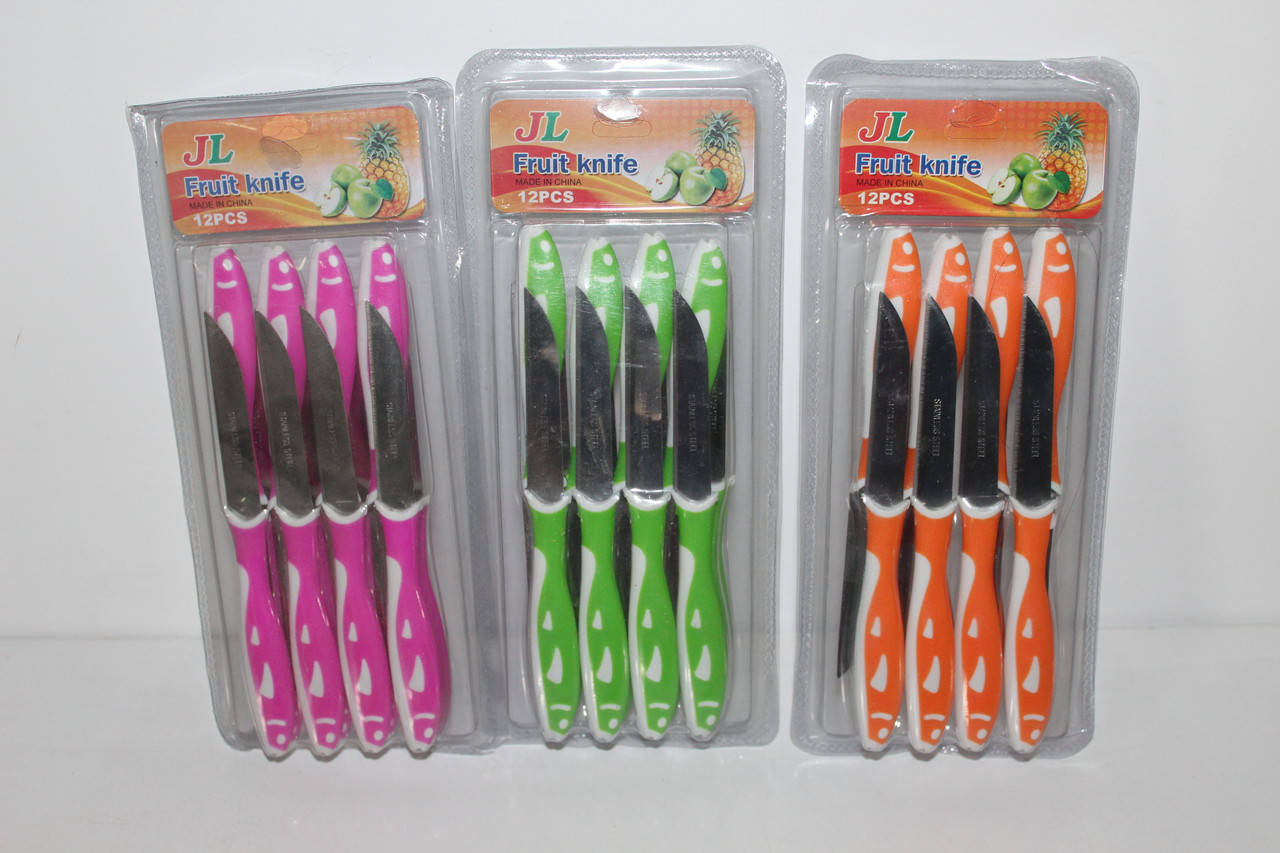

Набор ножей для фруктов "JL" 12шт/уп