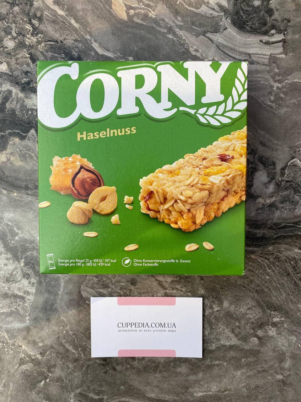 

Злаковые батончики Corny с орехами 150 грм