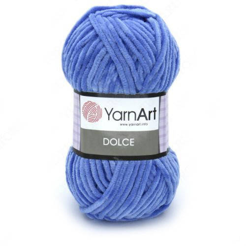 

Yarnart Dolce темно-голубой № 777