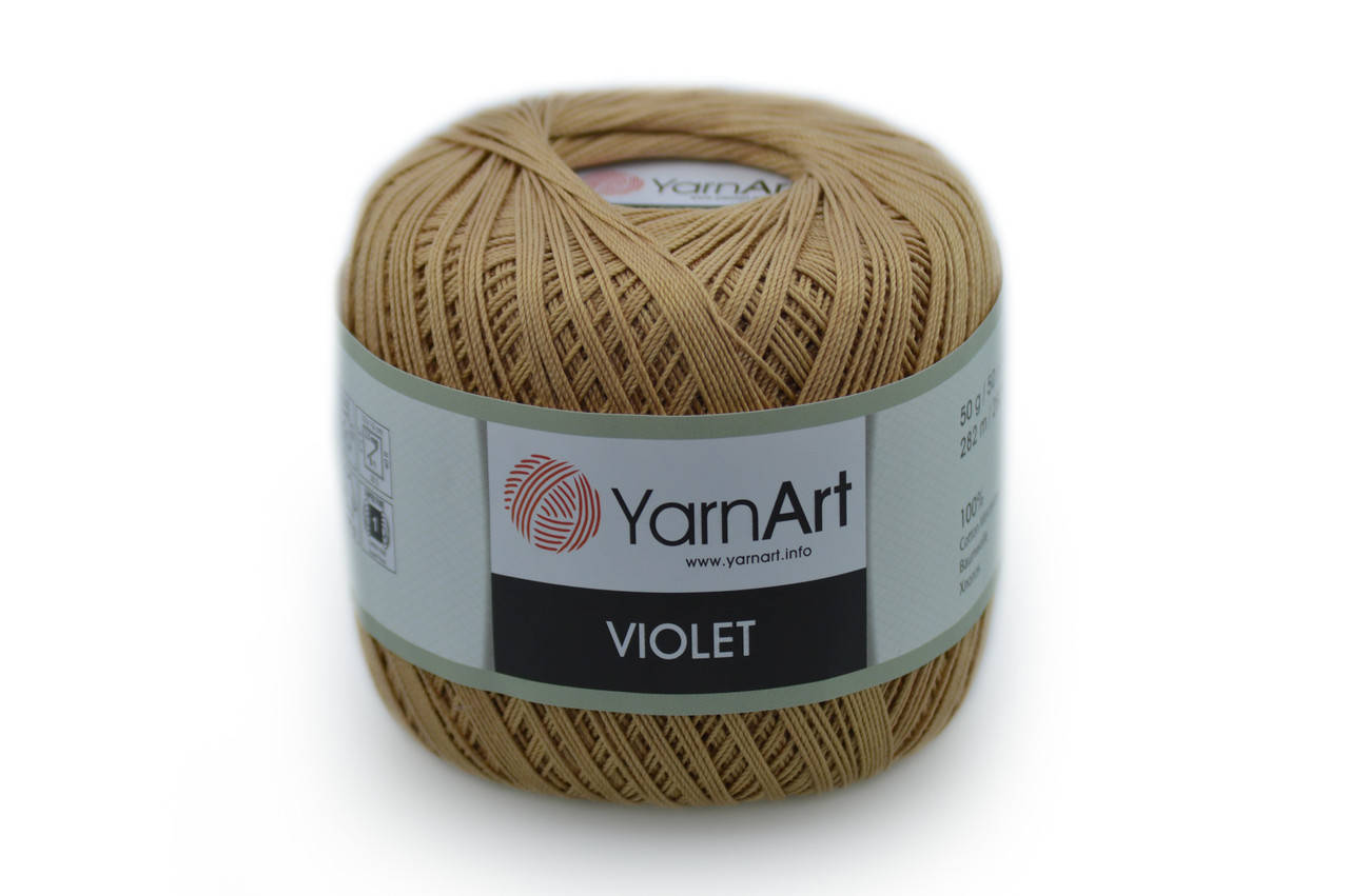 

YarnArt Violet, Карамель №5529, Бежевый