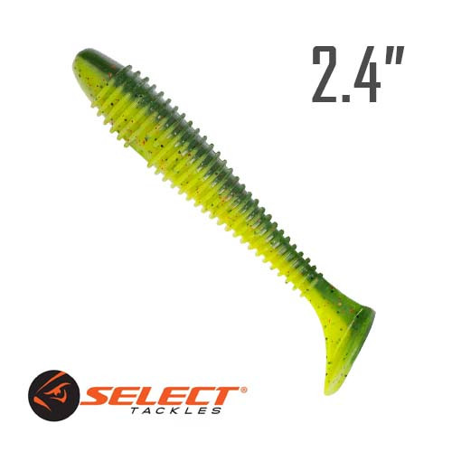 Fatfish 2.4″ (60 мм.) 6 шт. Силикон Select 203, фото 1