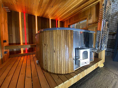 Сауна + чан на дровах під ключ — зроби “ВАУ-зону” вже цього сезону. Відео