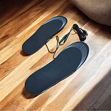 Устілки з підігрівом універсальні р.41-45 NuoyiMiao Чорні, спідниця термоустілки для взуття