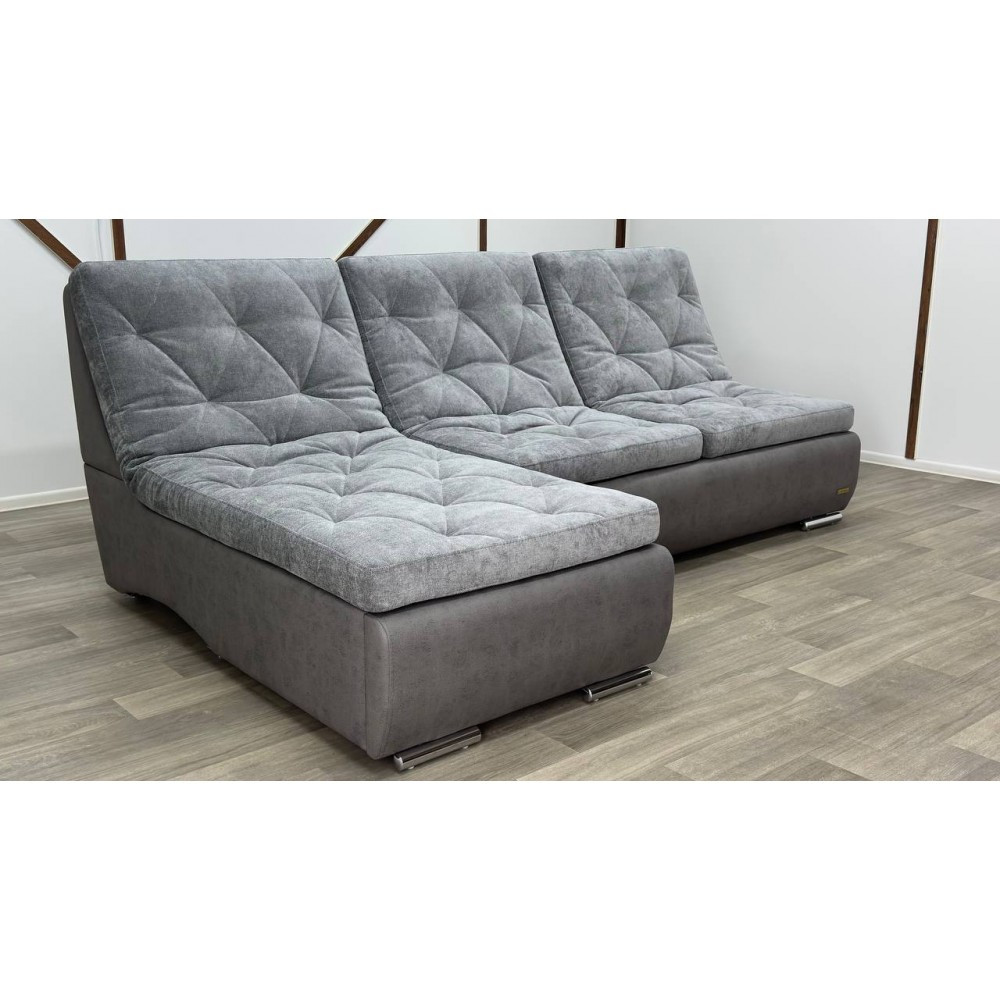 Диван кутовий Monaco 2,7м сірий