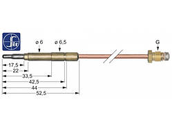Термоелемент, термопара для газового обладнання Bertos
