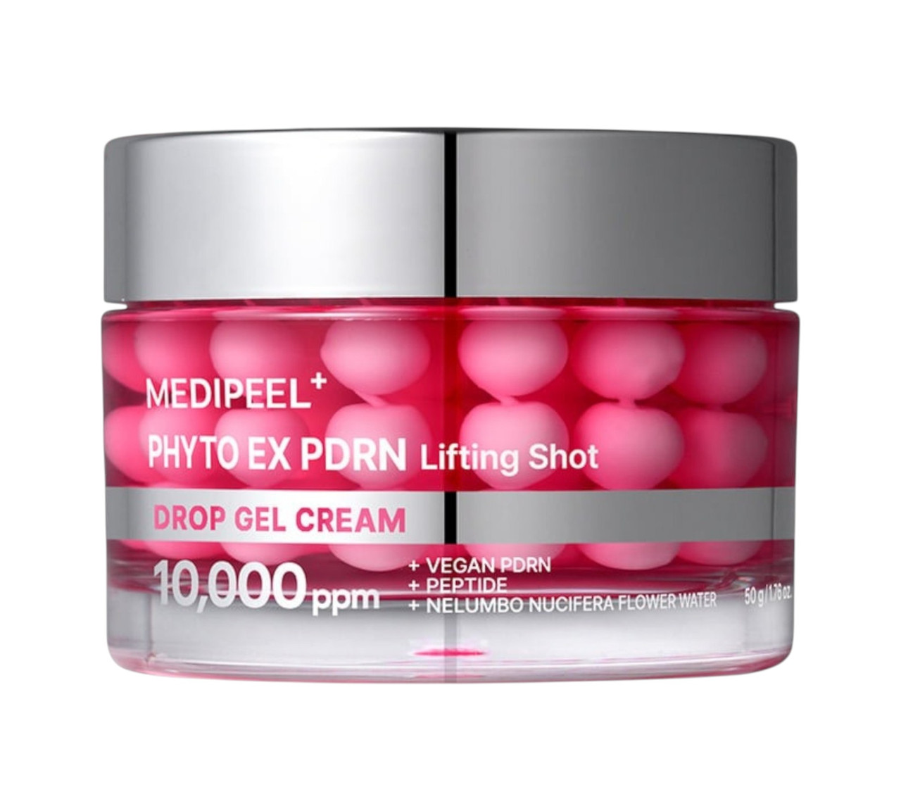 Капсульний гель-крем з ліфтинг-ефектом MEDIPEEL Phyto Ex PDRN Lifting Shot Drop Gel Cream 50 г, фото 1