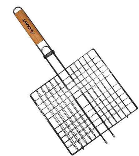 Решітка для барбекю 27х24х2см, фото 1