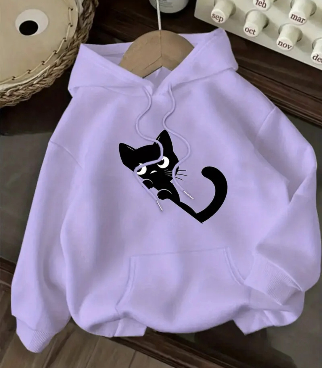 Жіноче тепле худі з котиком, фото 1