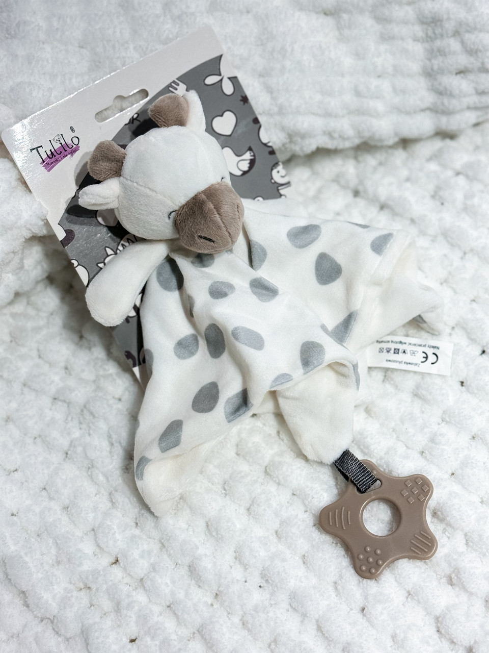 М'яка іграшка-комфортер Жираф 9391 Tulilo, фото 1