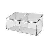 Диспенсер EKOSTAR для мармеладів, снеків, горіхів 2 комірки, фото 2