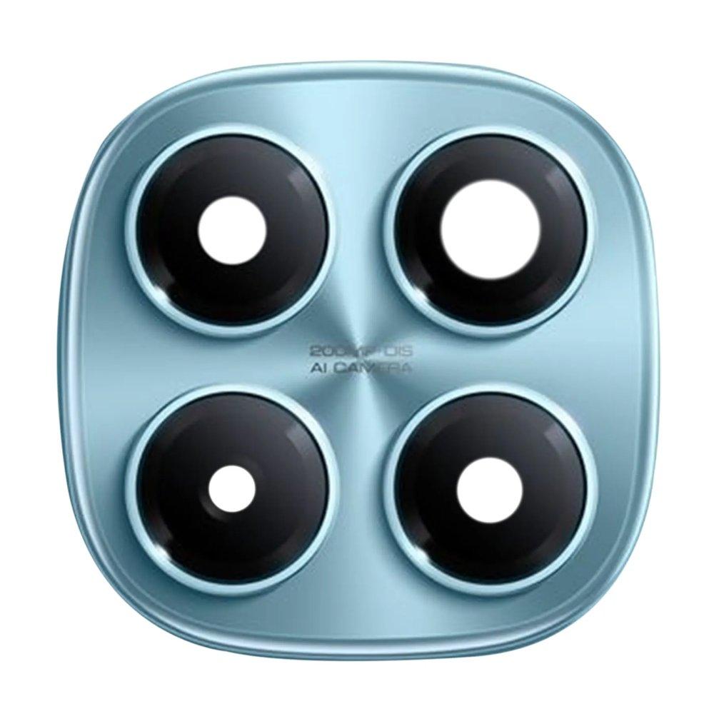 Скло камери для Xiaomi Redmi Note 14 Pro (4G) в рамці (Blue) (Original)