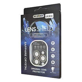 Захисне скло камери BEISOKY PVD для Apple iPhone 13 Pro (Gold)