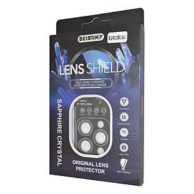 Захисне скло камери BEISOKY PVD для Apple iPhone 13 Pro (Graphite)