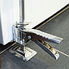 Підйомник для вікон та дверей Bass Polska 3447, 100 кг, 143 мм / Опорний домкрат регульований, фото 5