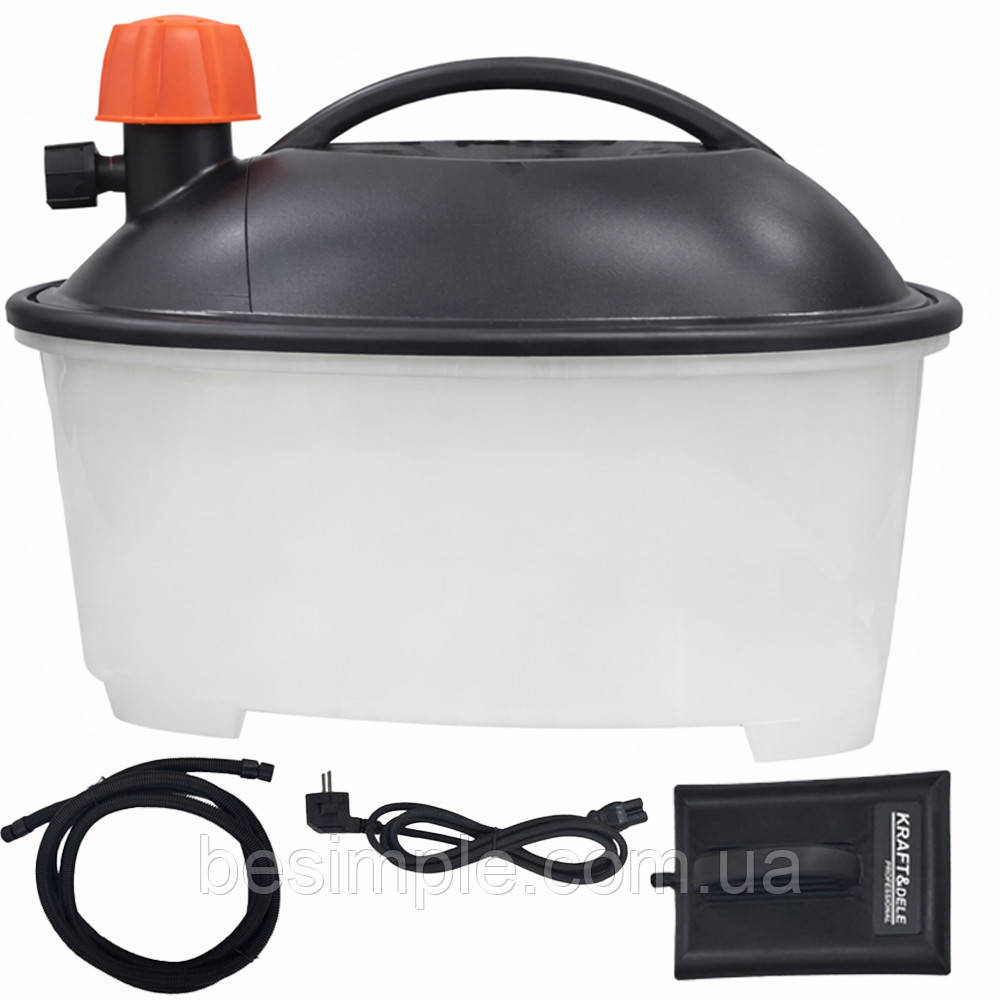 Відпарювач для шпалер Kraft&Dele KD3578, 2200 Вт, 5 л / Відпарювач для шпалер / Паровий апарат для зняття шпалер, фото 1