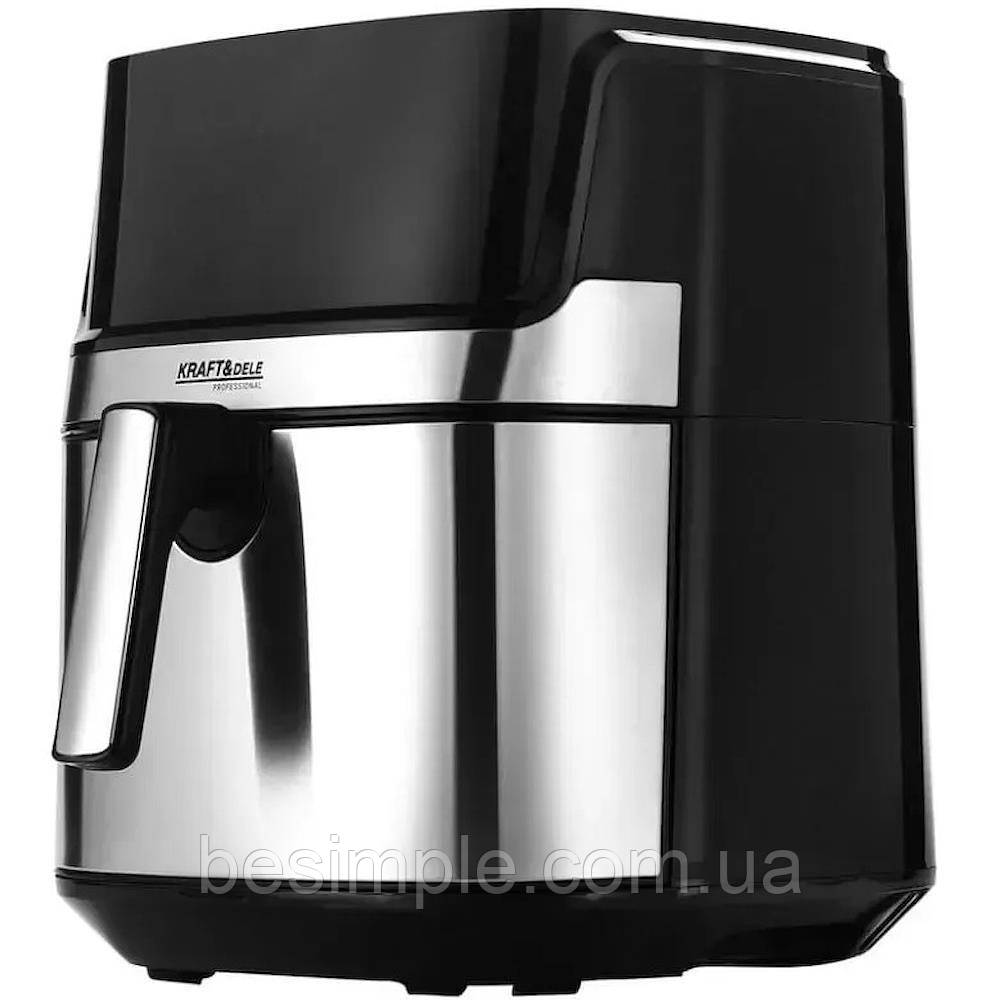 Аерофритниця KD4101, 8 л, 1850 Вт / Мультипіч / Фритюрниця без олії / Аерогриль / Безмасляна фритюрниця, фото 1