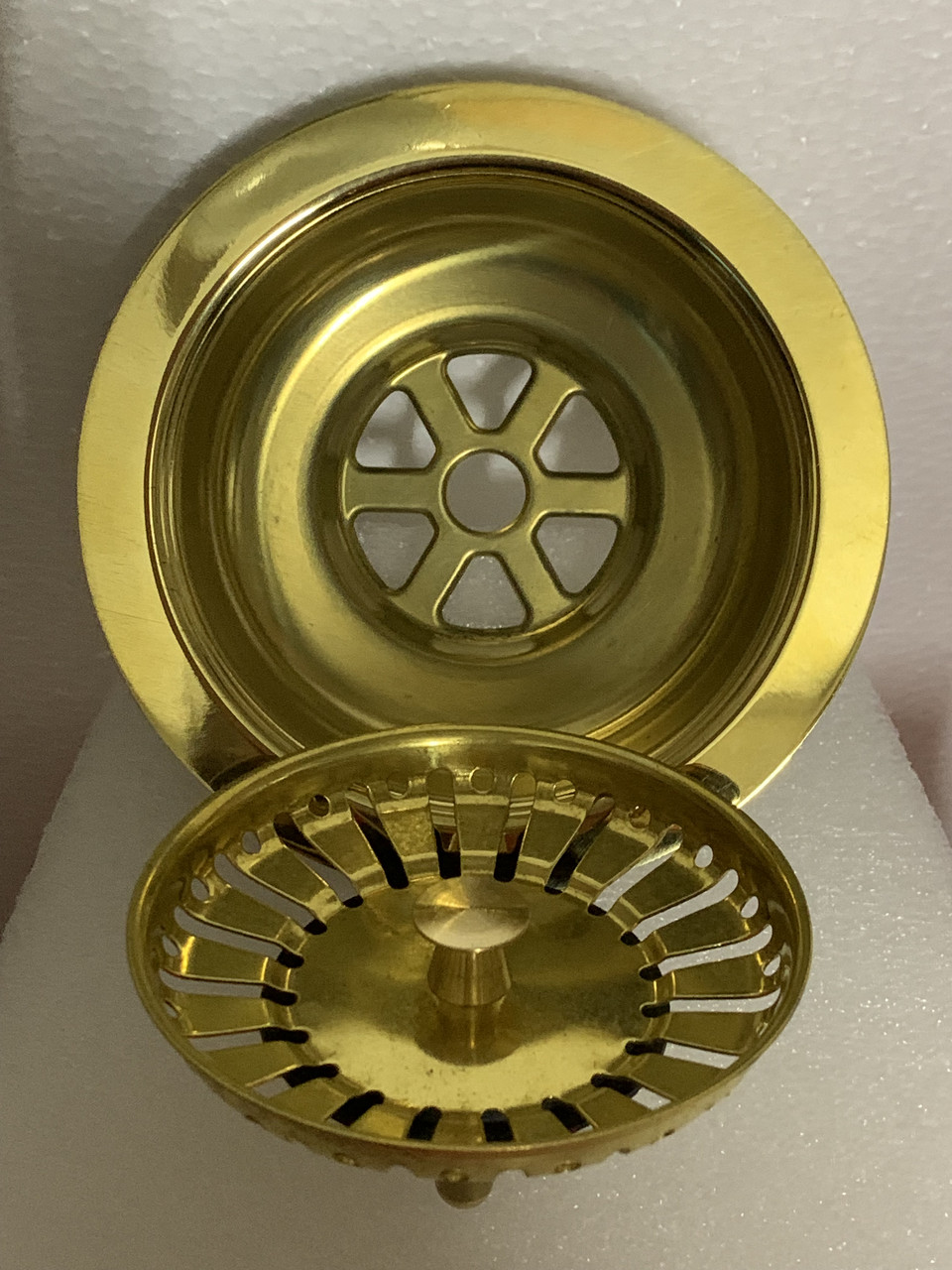 Євровентиль LIRA без переливу, сифон для кухонної мийки, євро вентиль виготовлений із латуні. Бронза, браш