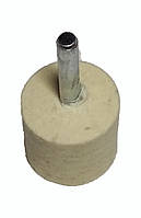 Фетровий круг для дриля 30 мм.