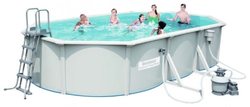 Збірний басейн Bestway Hydrium (56369) з піщаним фільтром 610х360х120 см